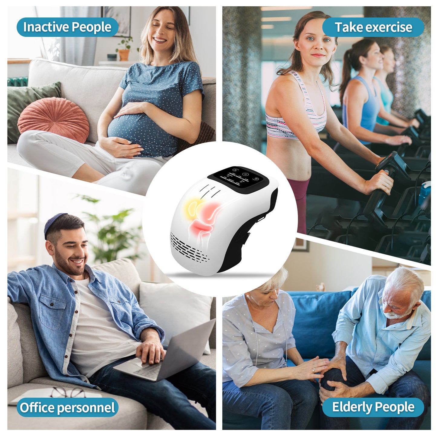 KneeVana Electric Heated Knee Massager